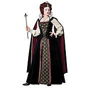 Elizabethan Queen Women&#39;s Halloween Costume in Black