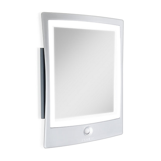Alternate image 1 for Haven™ 9-Inch x 7-Inch Rectangular Fogless LED Shaving Mirror in White
