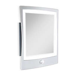 Haven™ 9-Inch x 7-Inch Rectangular Fogless LED Shaving Mirror in White