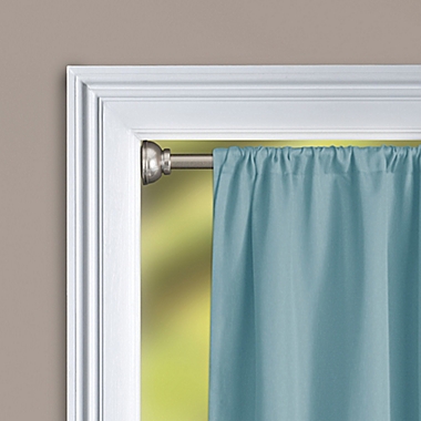 Spring Tension Pewter 24-Inch - 36-Inch Curtain Rod. View a larger version of this product image.