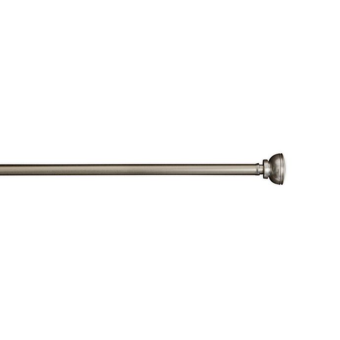 Spring Tension Pewter Curtain Rod Bed Bath and Beyond Canada