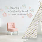 Alternate image 2 for Levtex Baby&reg; Malia Peel and Stick Wall Decals in Silver/Pink