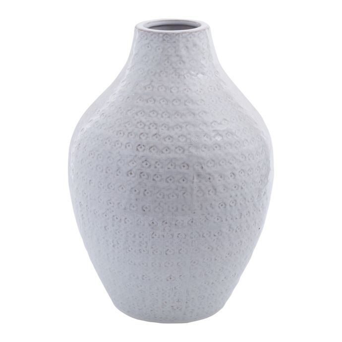 Home Essentials & Beyond 14.20-Inch Embo Hand-Thrown Ceramic Decorative ...