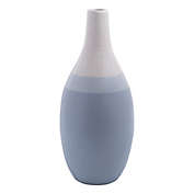 Home Essentials &amp; Beyond 19.29-Inch Hand-Thrown Ceramic Decorative Vase in Cream