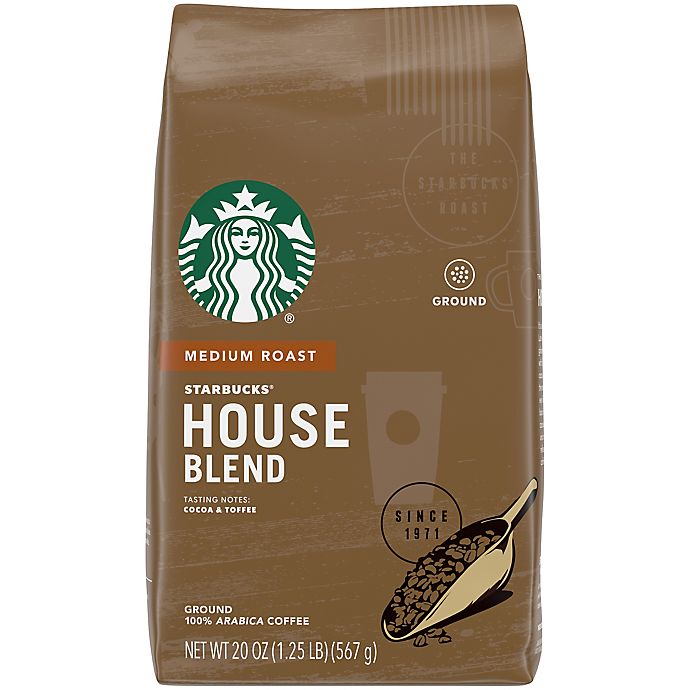Starbucks® 20 oz. House Blend Ground Coffee Bed Bath