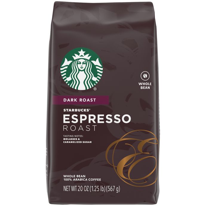 Starbucks® 20 oz. Espresso Whole Bean Coffee Bed Bath