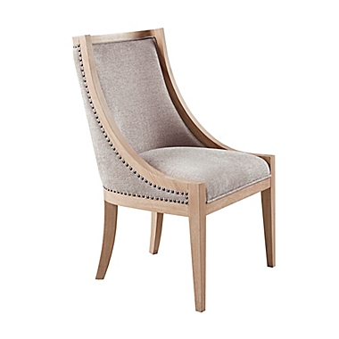 Martha Stewart Elmcrest Linen Dining Chair in Natural. View a larger version of this product image.