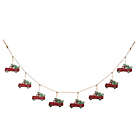 Alternate image 0 for Glitzhome&reg; 5.9-Foot Holiday Truck Decorative Garland in Red