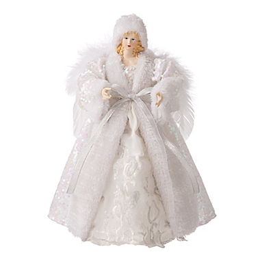 Glitzhome&reg; Lace Angel Christmas Tree Topper. View a larger version of this product image.