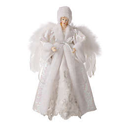 Glitzhome® Blonde Angel Christmas Tree Topper