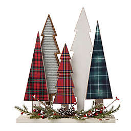 Glitzhome 14-Inch Christmas Tree Tabletop Decoration