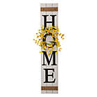Alternate image 6 for Glitzhome&reg; 4-Piece &quot;HOME&quot; Floral Porch Sign Set
