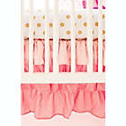Alternate image 7 for My Baby Sam Boho 8-Piece Crib Bedding Set in Coral/White