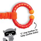 Alternate image 5 for Diono Baby Soft Wraps and Toy, Racoon