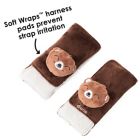 Alternate image 2 for Diono Baby Soft Wraps and Toy, Bear