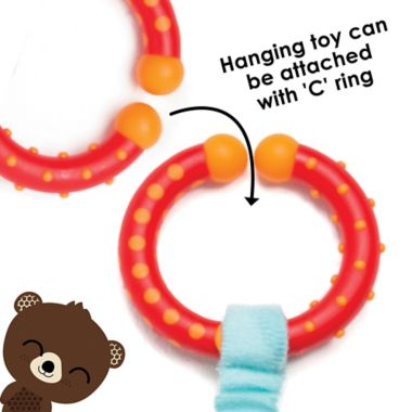 Diono Baby Soft Wraps and Toy, Bear. View a larger version of this product image.