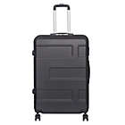 Alternate image 3 for Club Rochelier Deco 28-Inch Hardside Spinner Checked Luggage in Black