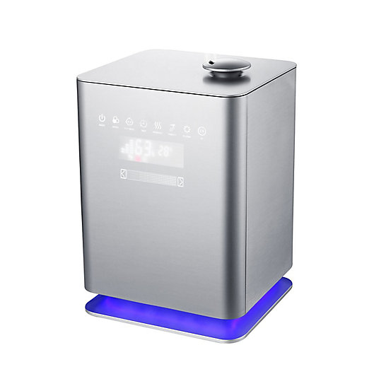 Alternate image 1 for Crane 1.2-Gallon Premium Top Fill Cool Mist Humidifier in Metallic