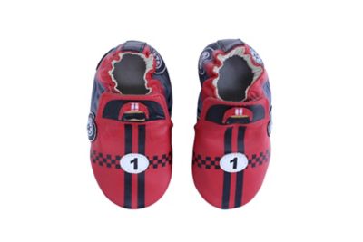Robeez&reg; Size 12-18M Racer Casual Shoe in Red