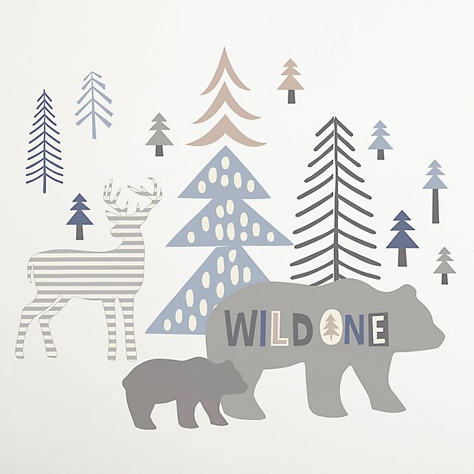 Levtex Baby Logan Wild One Bear Wall Decals Set Of 2 Bed Bath And Beyond Canada - Childrens Wall Decals Canada