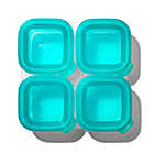 Alternate image 0 for OXO Tot&reg; 4-Pack 4 oz. Silicone Baby Food Storage Blocks in Teal