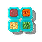 Alternate image 1 for OXO Tot&reg; 4-Pack 4 oz. Silicone Baby Food Storage Blocks in Teal