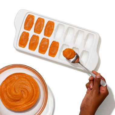 OXO Tot&reg; 2-Pack Freezer Trays in Teal/White. View a larger version of this product image.