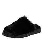 Alternate image 0 for Women&#39;s Quilted Faux Fur Size 7-8 Slides in Black