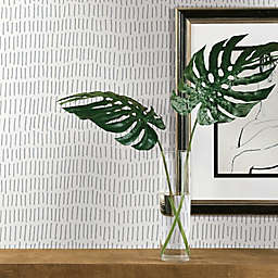 RoomMates® Tick Mark Peel & Stick Wallpaper in Grey
