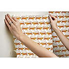 Alternate image 4 for RoomMates&reg; Cat Coquillette Jaguars Peel &amp; Stick Wallpaper in Orange