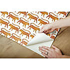 Alternate image 3 for RoomMates&reg; Cat Coquillette Jaguars Peel &amp; Stick Wallpaper in Orange