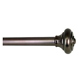 Versailles Home Fashions Lexington Royale 28 to 48-Inch Adjustable Curtain Rod in Antique Bronze