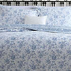Alternate image 5 for Laura Ashley&reg; Walled Garden  Reversible Quilt Set in Skydust Blue