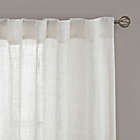 Alternate image 1 for Devon 95-Inch Rod Pocket/Back Tab Sheer Window Curtain Panel in White (Single)