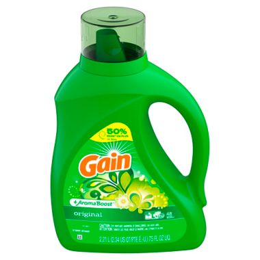 Gain&reg; 65 fl. oz. Liquid Laundry Detergent in Original. View a larger version of this product image.
