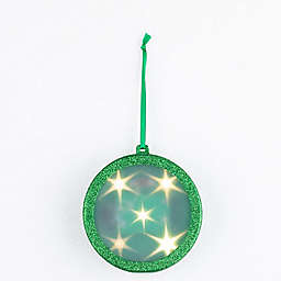 4.5-Inch LED Holographic Christmas Ornament