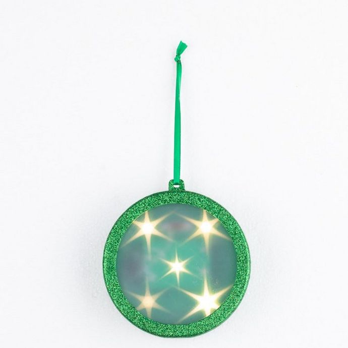 4.5Inch LED Holographic Christmas Ornament  Bed Bath & Beyond