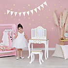 Alternate image 3 for Fantasy Fields by Teamson Kids Polka Dot Prints Gisele Play Vanity Set with LED Mirror