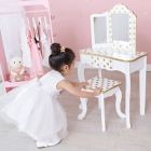 Alternate image 5 for Fantasy Fields by Teamson Kids Polka Dot Prints Gisele Play Vanity Set with LED Mirror