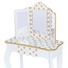 Alternate image 6 for Fantasy Fields by Teamson Kids Polka Dot Prints Gisele Play Vanity Set with LED Mirror