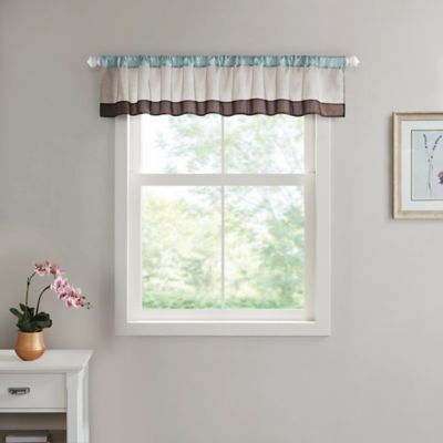 Serene Floral Window Valance