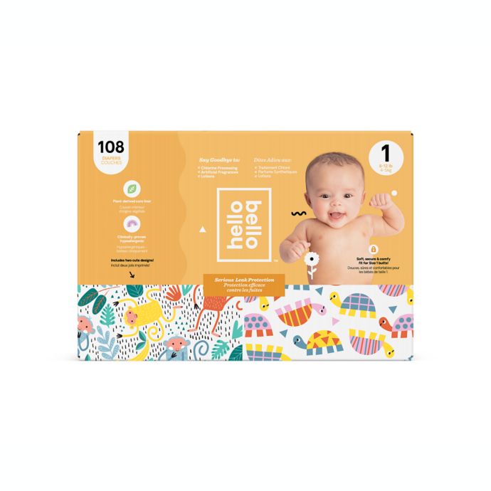 Hello Bello Monkeys And Turtles Diaper Collection Bed Bath And Beyond Canada