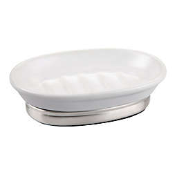 iDesign® York Soap Dish in Matte White