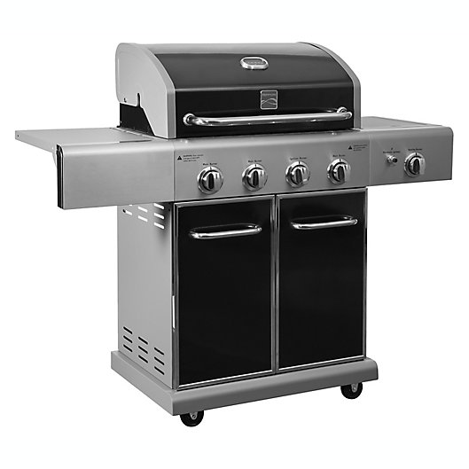 Alternate image 1 for Kenmore® PG-40409S0LB 4-Burner Propane Gas Grill in Stainless Steel