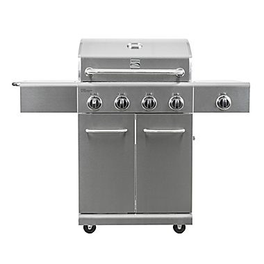 Kenmore&reg; PG-40405S0L 4-Burner Gas Grill in Stainless Steel. View a larger version of this product image.