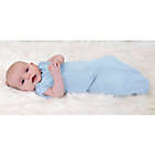 Alternate image 4 for aden + anais&trade; essentials easy swaddle&trade; Newborn 2-Pack Snug Swaddles in Blue