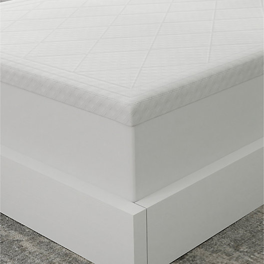 Deluxe Quilted 3 Inch Memory Foam Bed, Bed Bath And Beyond Memory Foam Mattress Topper King