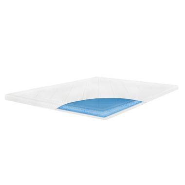 Therapedic&reg; Deluxe Quilted 3-Inch Memory Foam Queen Mattress Topper. View a larger version of this product image.