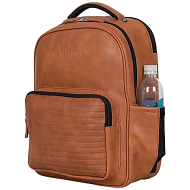 Kenneth Cole Reaction On Track Pack Vegan Leather 15.6-Inch Laptop Backpack. View a larger version of this product image.