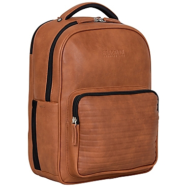 Kenneth Cole Reaction On Track Pack Vegan Leather 15.6-Inch Laptop Backpack. View a larger version of this product image.